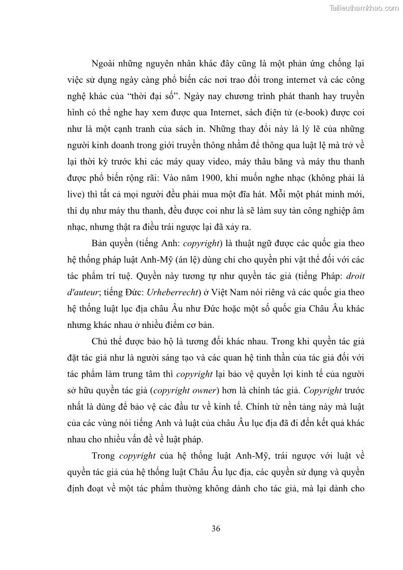 Luận văn thạc sĩ luật học Bảo vệ quyền nhân thân bằng pháp luật dân sự trong lĩnh vực báo chí - 6 Trang 41