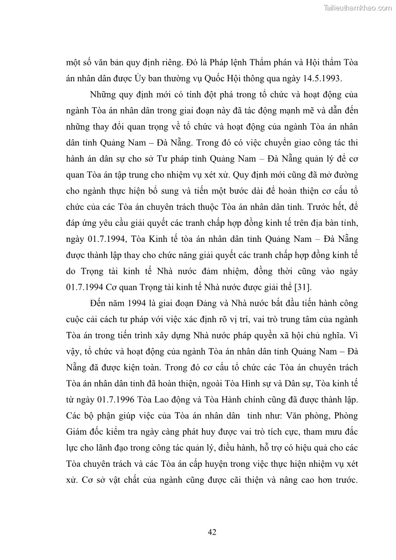 Luận văn thạc sĩ luật học Căn cứ ly hôn theo luật hôn nhân và gia đình năm 2000 qua thực tiễn áp dụng pháp luật tại tòa án nhân dân trên địa bàn thành phố Đà Nẵng - 7 Trang 49