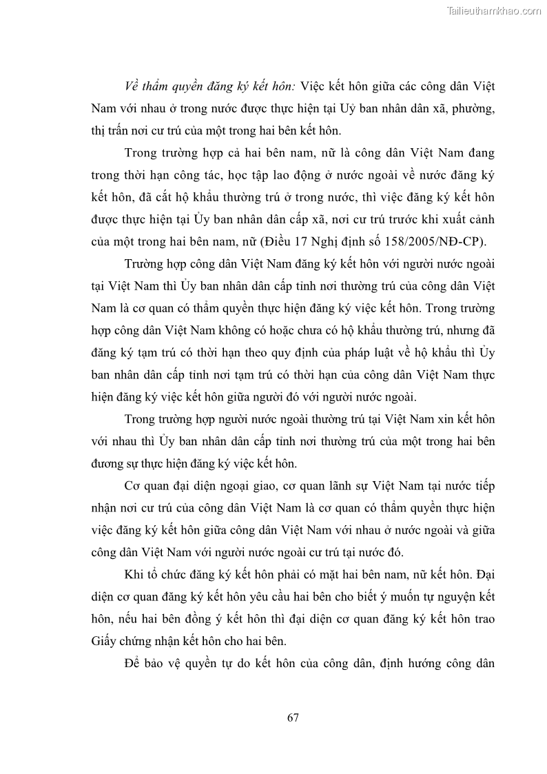 Luận văn thạc sĩ luật học Hoàn thiện các quy định về quyền dân sự trong Hiến pháp Việt Nam hiện hành - 10 Trang 73