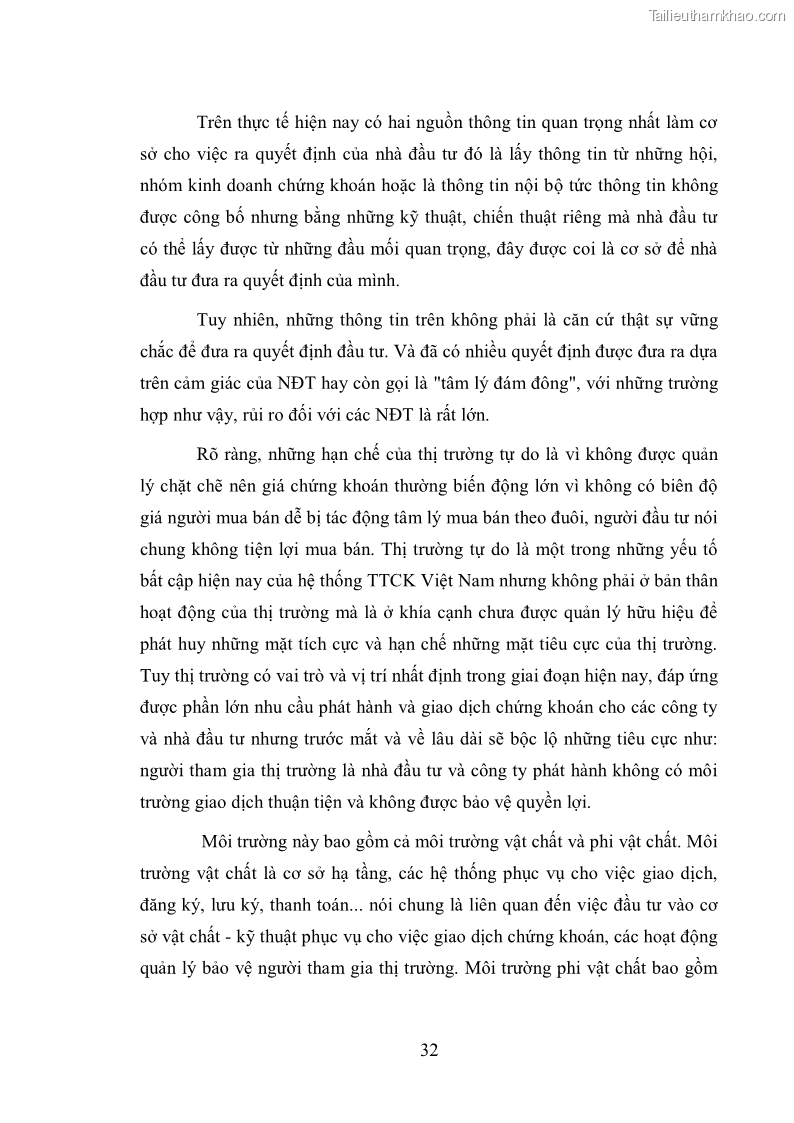 Luận văn thạc sĩ luật học Pháp luật về quản lý giao dịch chứng khoán chưa niêm yết ở Việt Nam - 5 Trang 33