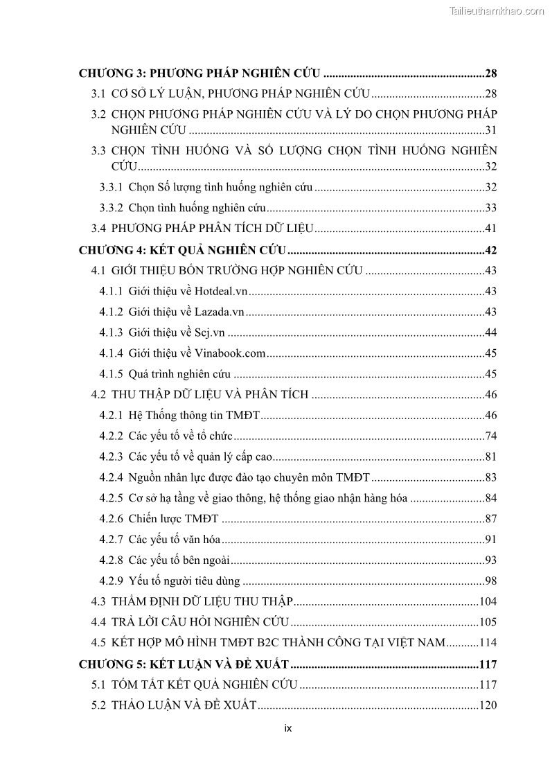 Luận văn thạc sĩ quản trị kinh doanh Các yếu tố quyết định sự thành công của phương thức Thương mại điện tử B2C tại Việt Nam - 2 Trang 9