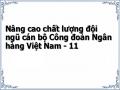 Một Số Giải Pháp Nâng Cao Chất Lượng Đội Ngũ Cán Bộ Công Đoàn Ngân Hàng Việt Nam