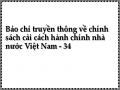 Báo chí truyền thông về chính sách cải cách hành chính nhà nước Việt Nam - 34