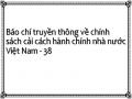 Báo chí truyền thông về chính sách cải cách hành chính nhà nước Việt Nam - 38