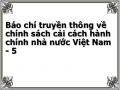 Báo chí truyền thông về chính sách cải cách hành chính nhà nước Việt Nam - 5