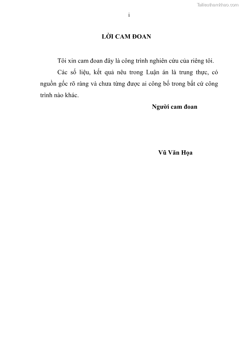 Luận án tiến sĩ kinh tế Tăng cường vai trò của kiểm toán hoạt động ở Việt Nam do kiểm toán nhà nước thực hiện - 1 Trang 1