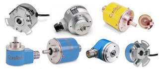 Hình 4 3 Đầu đo dịch chuyển kiểu quay của hãng Coretech và HengStler NCS đã lựa 8