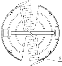 Hình 1 4 Cấu tạo gầu xoay của máy khoan cọc nhồi 1 Mũi định vị 2 Thành 7