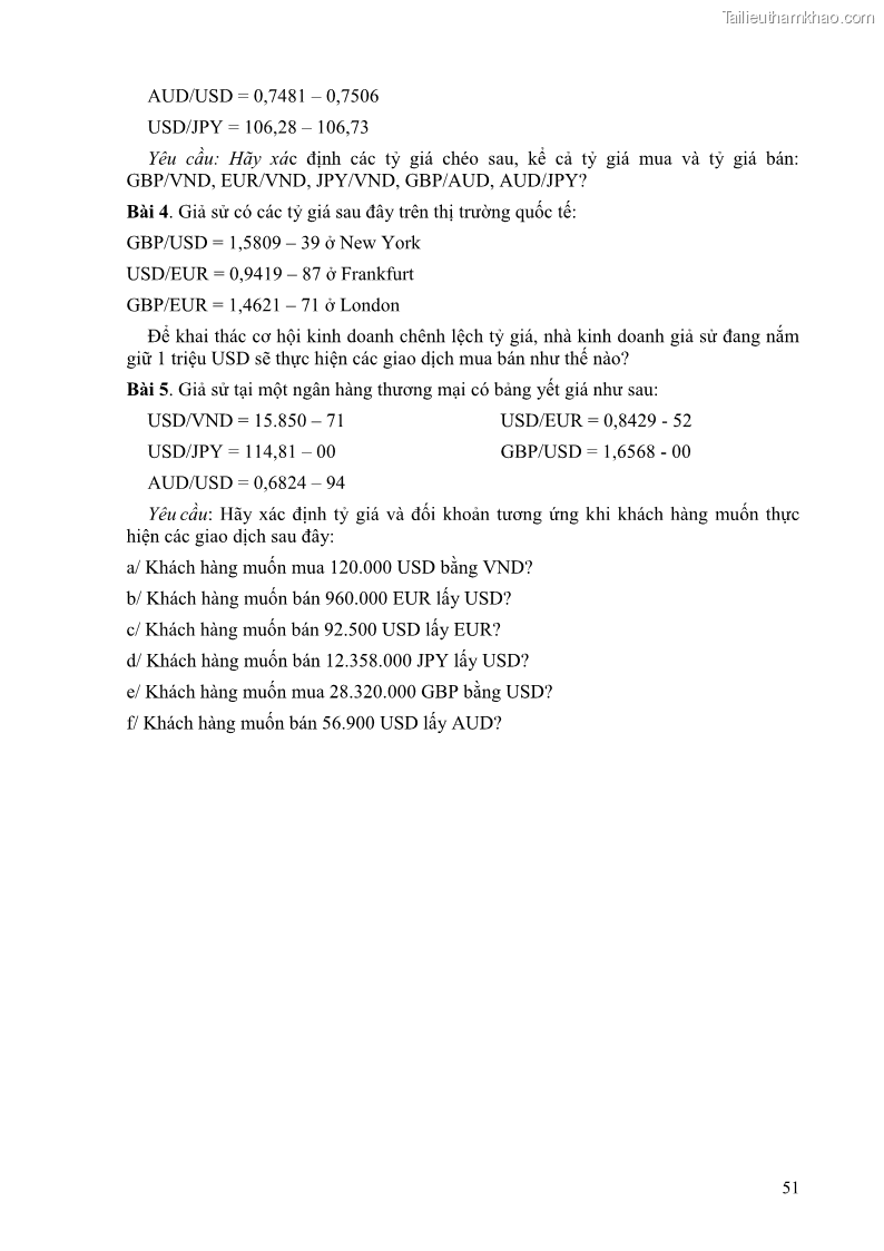 Giáo trình Thị trường tài chính Phần 1 - ThS. Lý Vân Phi Chủ biên - 8 Trang 57