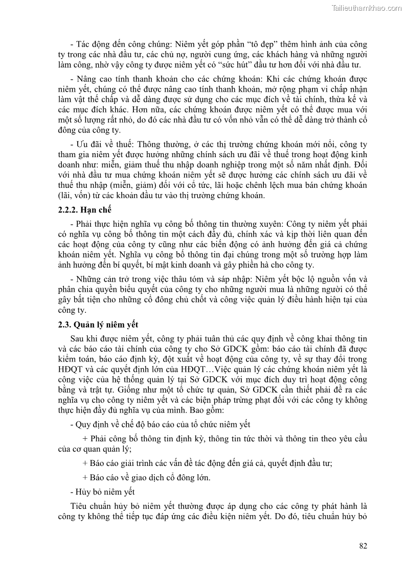 Giáo trình Thị trường tài chính Phần 2 - ThS. Lý Vân Phi Chủ biên - 4 Trang 25