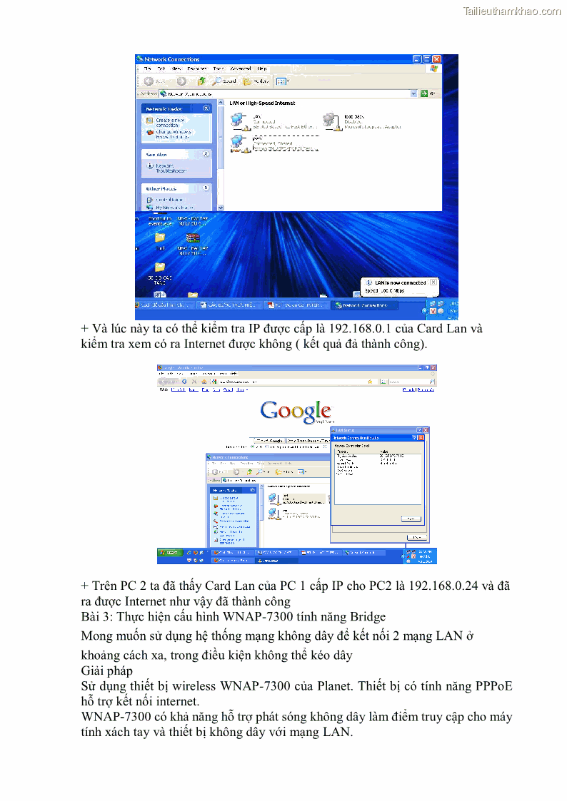 Giáo trình Thiết kế, xây dựng mạng Lan Phần 1 - CĐ Cơ điện Hà Nội - 5 Trang 33