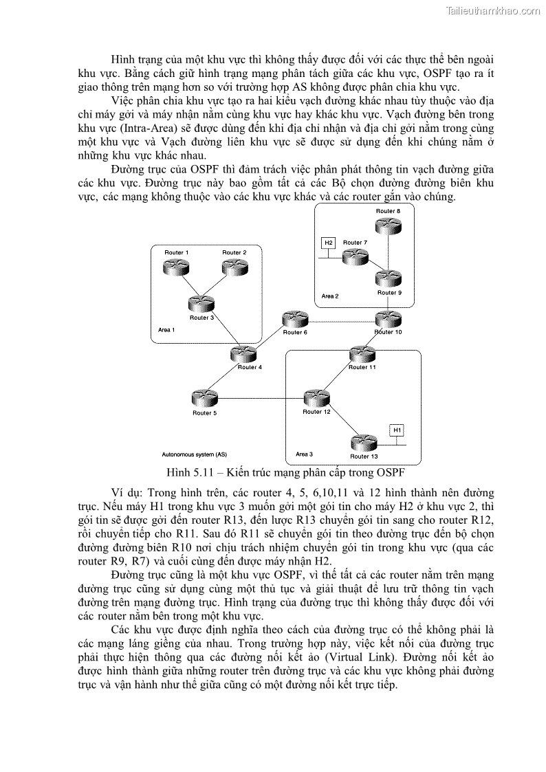 Giáo trình Thiết kế, xây dựng mạng Lan Phần 1 - CĐ Cơ điện Hà Nội - 8 Trang 57