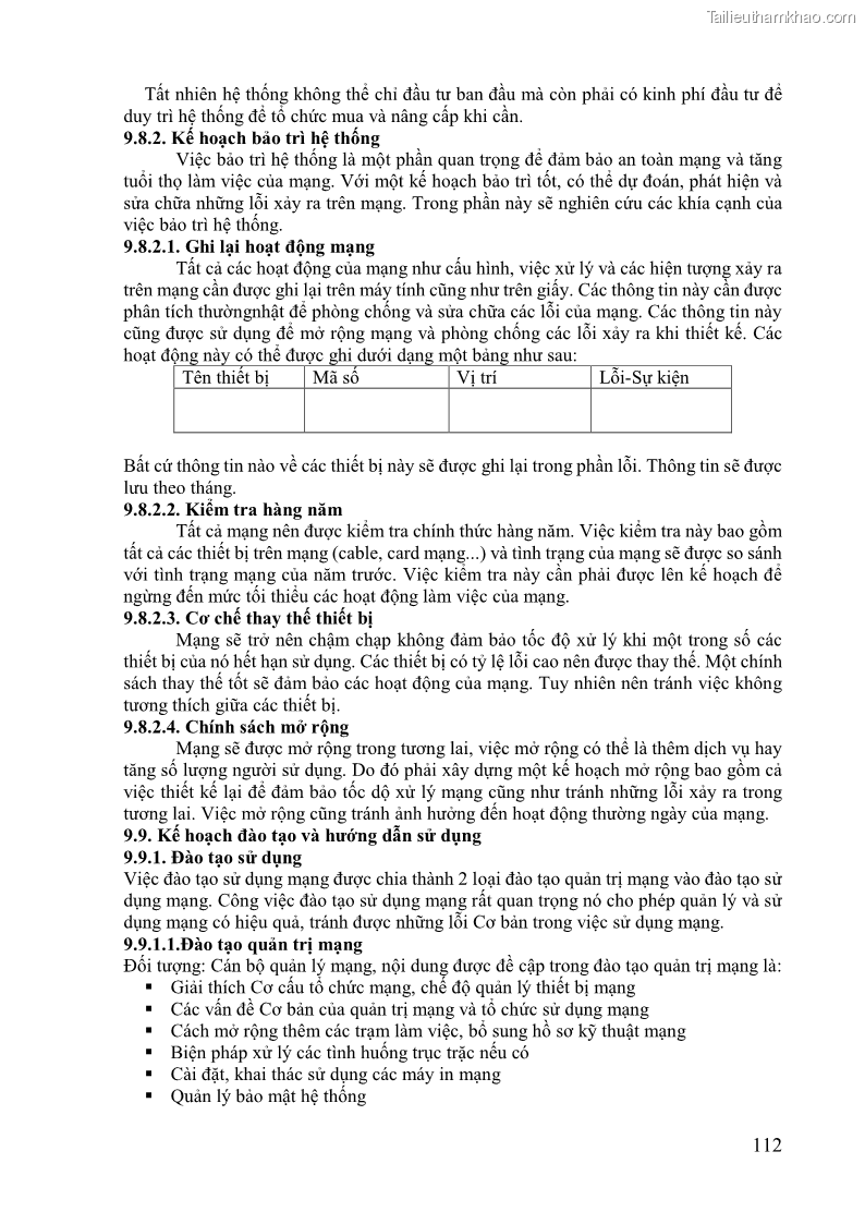 Giáo trình Thiết kế, xây dựng mạng Lan Phần 2 - CĐ Cơ điện Hà Nội - 7 Trang 49