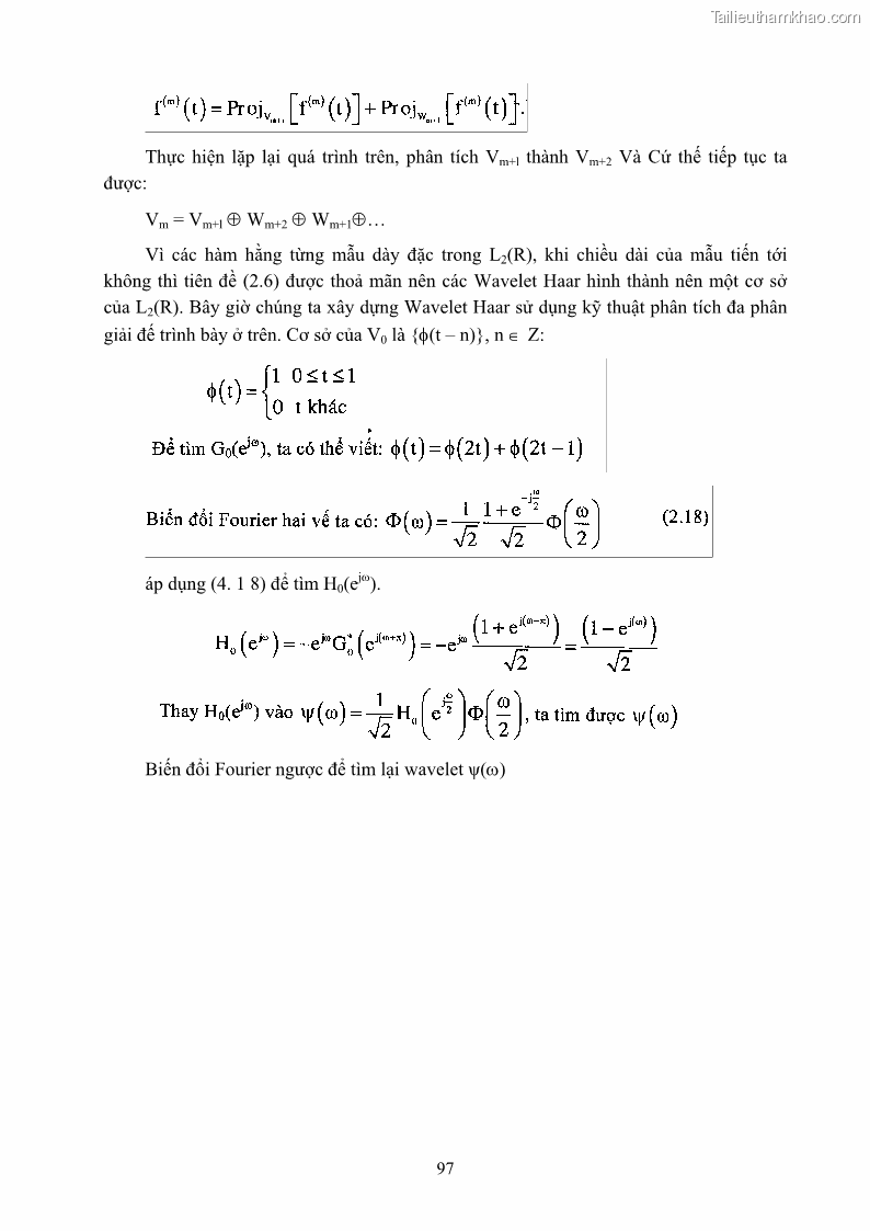 Giáo trình Xử lý tín hiệu số 2 Phần 1 - 13 Trang 97