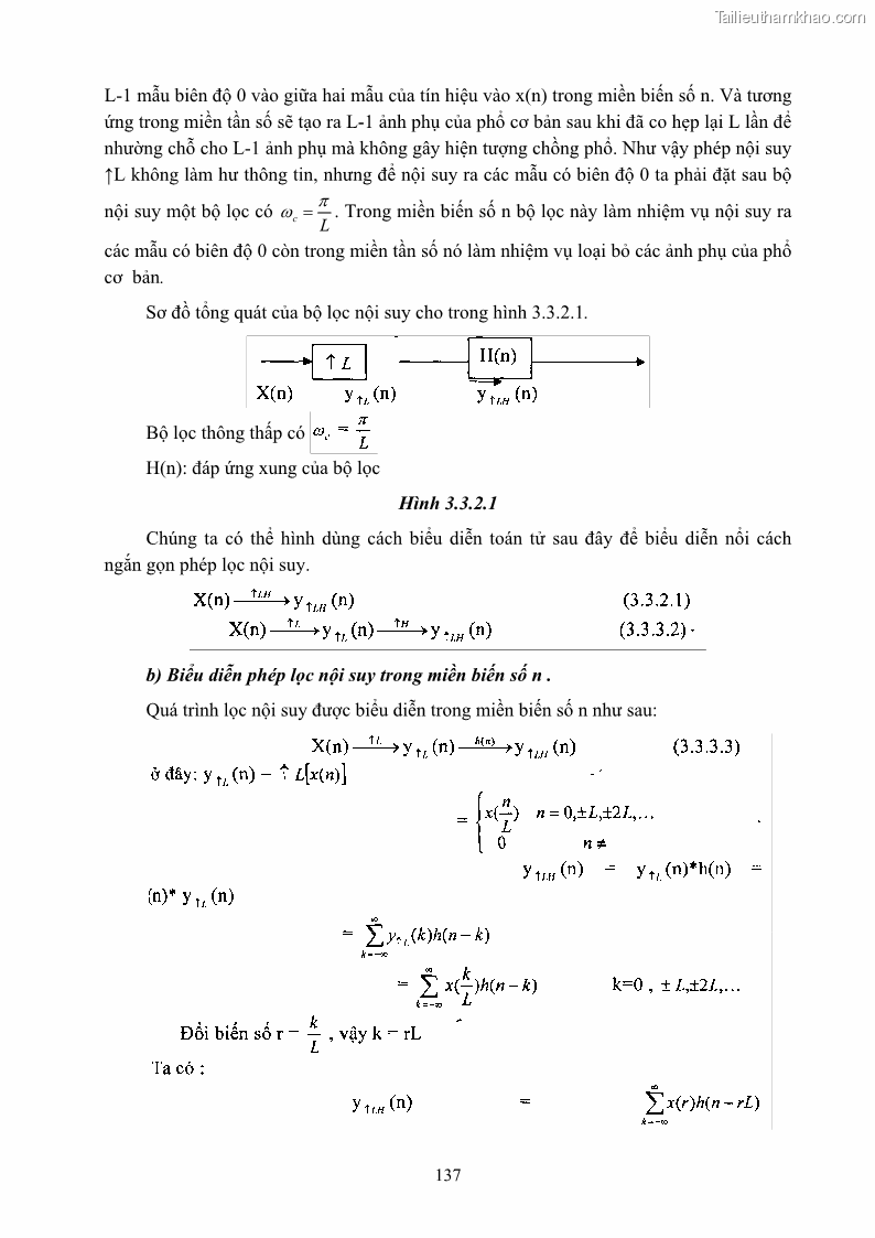 Giáo trình Xử lý tín hiệu số 2 Phần 2 - 5 Trang 33