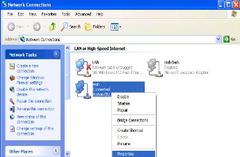 Hộp thoại propertie xuất hiện ta chọn qua Tab Advanced ta check vào 2 Dấu Alow của 11