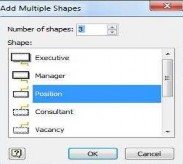 Hình 8 22 lựa chọn số mô hình đưa vào bản vẽ Tại ô Number of shapes nhập số 2