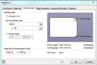 Hình 8 34 thiết lập thông số cho bản vẽ Sau khi đã thiết lập tỉ lệ cho bản 20