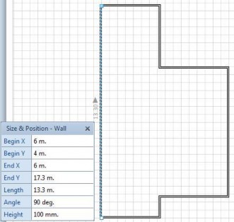 Hình 8 35 đặt mô hình tường lên bản vẽ theo kích thước Sau khi đă thiết kế 21