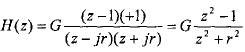 Hệ số khuếch đại G được xác định bằng cách tính H  của bộ lọc ở 11