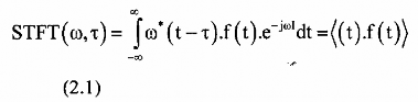 Trong đó g lt ω t τ e jωt Ảnh phổ là sự phân bổ năng lượng và liên quan 5