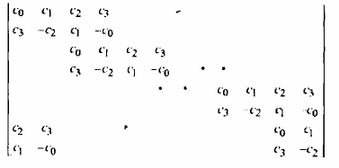 lọc Hoạt động của ma trận này sẽ thực hiện hai quan hệ chéo nhau nhưng có 12