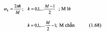 Ta định nghĩa Khi đó các phương trình tuyến tính 1 11 và 1 16 cho bộ lọc 20