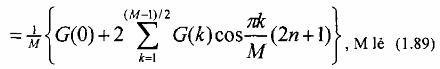 và Từ pt 1 89 và 1 90 ta có thể tính trực tiếp h n từ G k hay H r 2 k M 2
