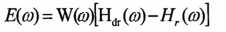 Vì W  và Hdr  có giá trị hằng trên từng đoạn nên Ta cho đạo hàm 12