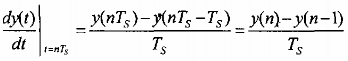 Với y n y nT s 1 145 Hệ thống vi phân tương tự với đáp ứn dy t dt có 10