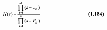trong đó zk và pk là các cực và các zero của bộ lọc Như vậy hàm truyền đạt 24