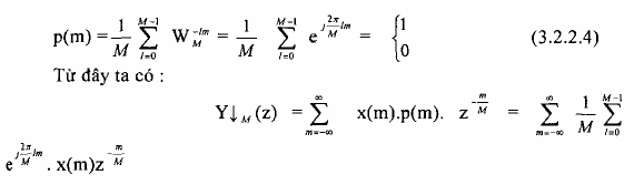hoặc có thể viết dưới dạng sau đây Ví dụ 3 2 2 2 Một tín hiệu x n có 12