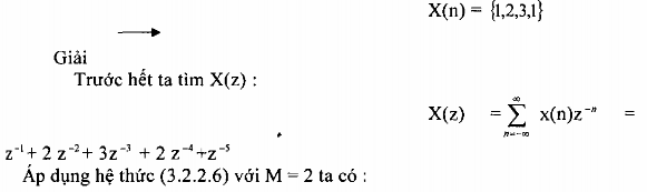 c Biểu diễn phép phân chia trong miền tần số Biểu diễn phép phân chia trong 16