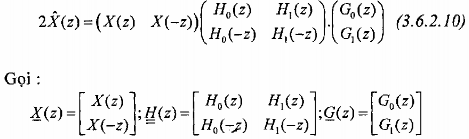 Ta có Ma trận H z được gọ là ma trận thành phần hư danh Trong mục 3 2 2 chúng 10