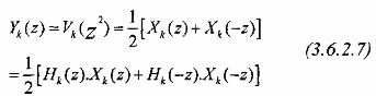 Sau khía khỏi các bộ lọc tổng hợp G 0 z và G 1 z chúng ta thu được tín 8