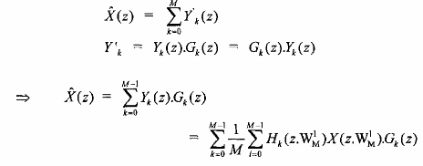 Chúng ta có thể viết lại dưới dạng sau đây c Biểu diễn nhiều pha bank lọc 5