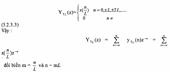 Ta có Ví dụ 3 2 3 2 Cho tín hiệu x n như sau Giải x n đi qua bộ nội suy hệ 12