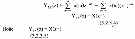 Ví dụ 3 2 3 2 Cho tín hiệu x n như sau Giải x n đi qua bộ nội suy hệ số L 13