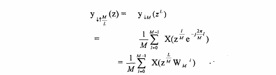 Bây giờ ta xét quan hệ vào ra của bộ biến đổi nhịp nhịp như sau y M n 14