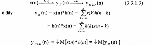 Cần lưu ý một điều là phép chia không có tính chất phân phối vào phép chập 11