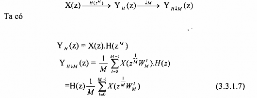 Bây giờ ta xét phép lọc phân chia sau đây Ta thấy rằng Y H↓M z Y ↓MH z 19