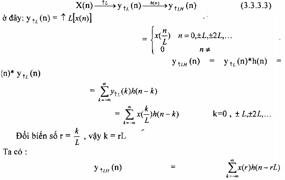 Ví dụ 3 3 2 1 Cho x n rect 3 n c Biểu diễn phép lọc nội suy trong miền z 2