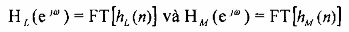 Ta biết rằng H L e j  là bộ lọc thông thấp giả sử là lý tưởng có  25