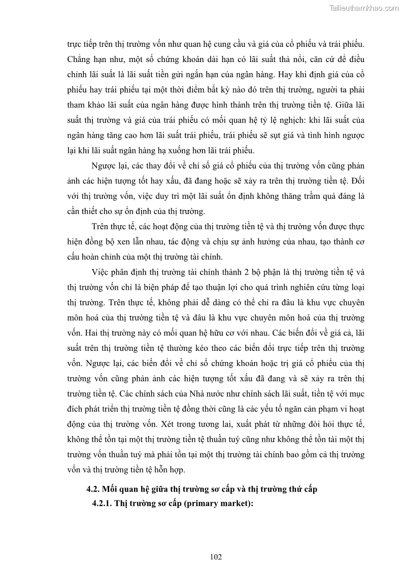 Giáo trình Tài chính tiền tệ 190 trang - 14 Trang 105