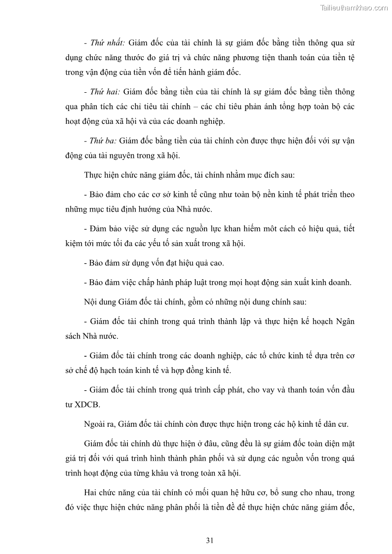 Giáo trình Tài chính tiền tệ 190 trang - 5 Trang 33