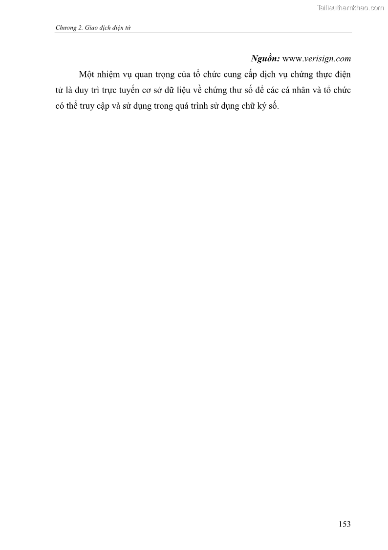 Giáo trình Thương mại điện tử 2009 Phần 1 - 20 Trang 153