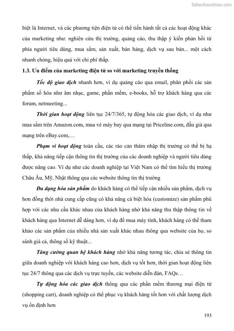 Giáo trình Thương mại điện tử 2009 Phần 1 - 25 Trang 193