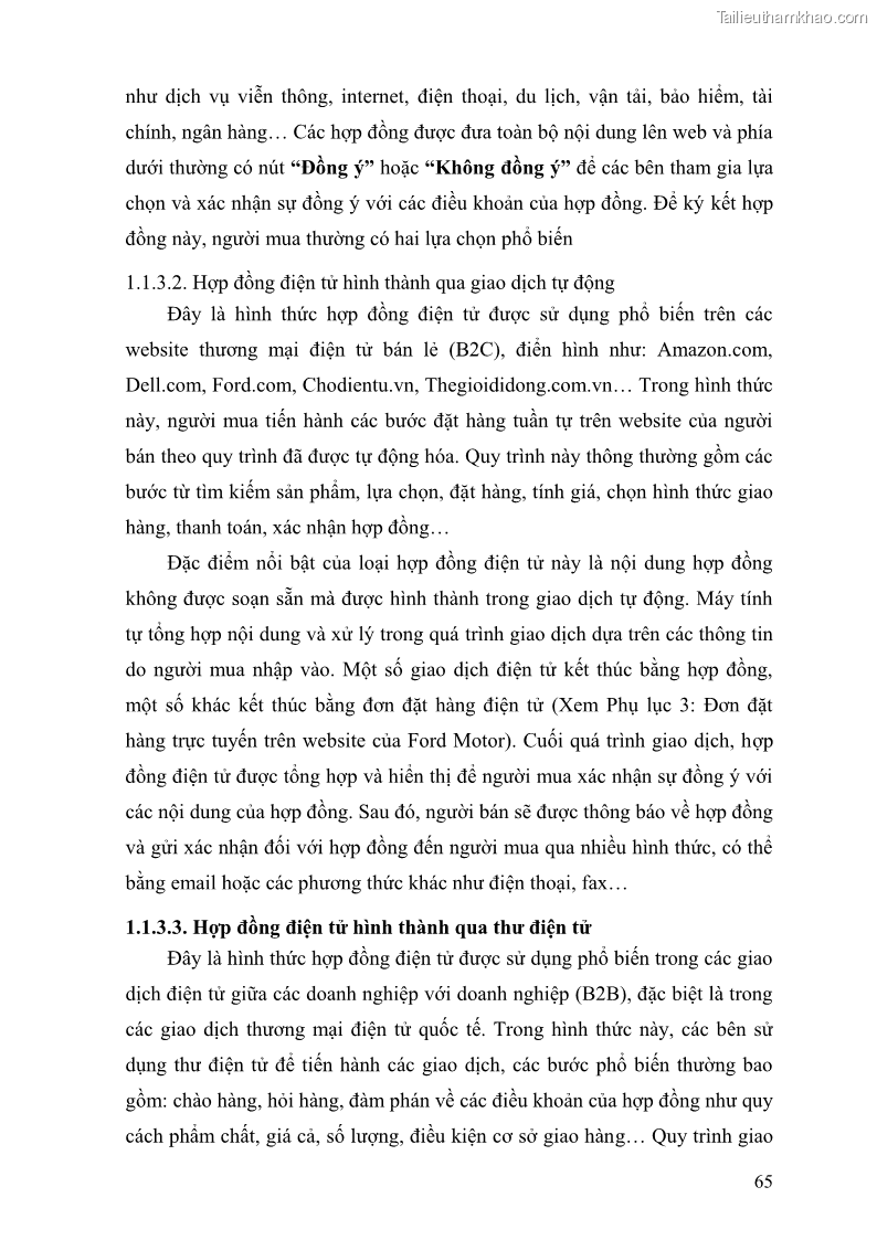 Giáo trình Thương mại điện tử 2009 Phần 1 - 9 Trang 65