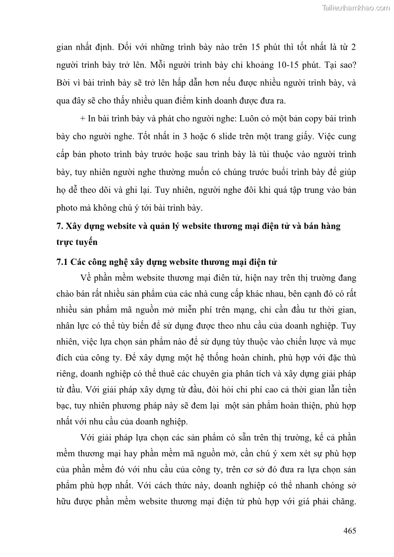 Giáo trình Thương mại điện tử 2009 Phần 2 - 15 Trang 113