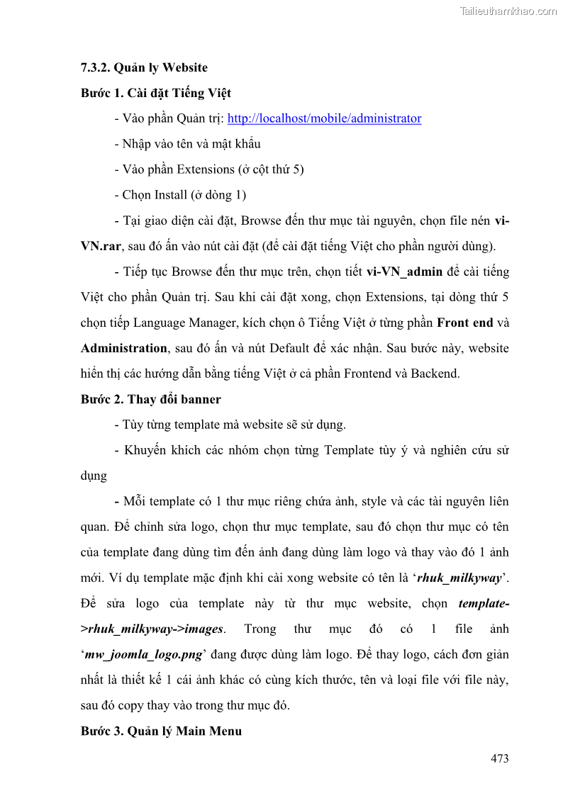 Giáo trình Thương mại điện tử 2009 Phần 2 - 16 Trang 121